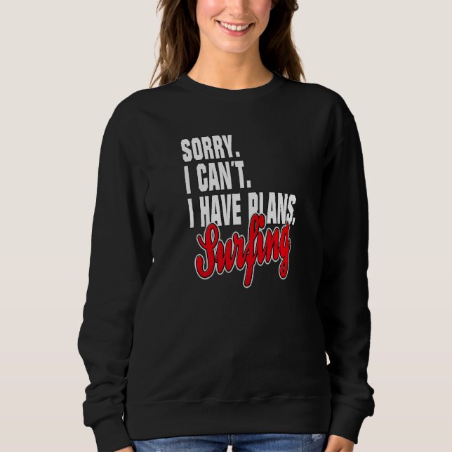 Sudadera Tengo Plane Surfen Conjunto Statement (Anverso)