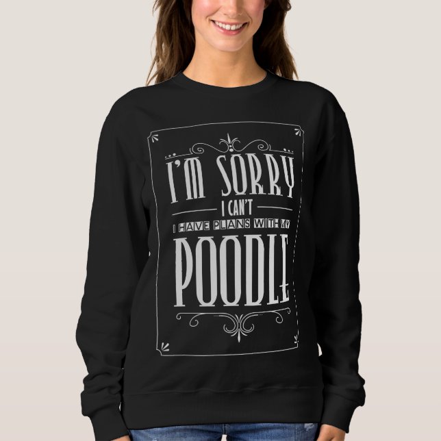Sudadera Tengo Planes Con Mi Canción (Anverso)
