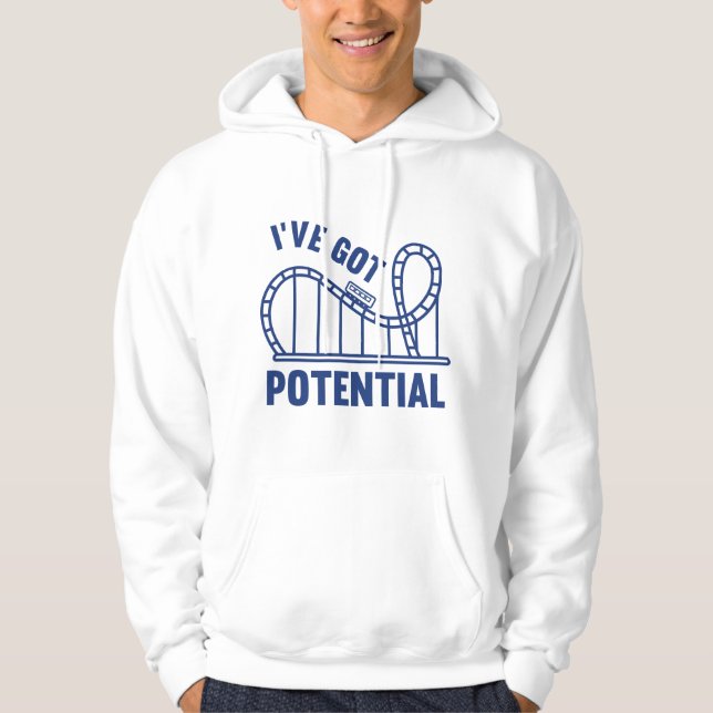 Sudadera Tengo potencial (Anverso)