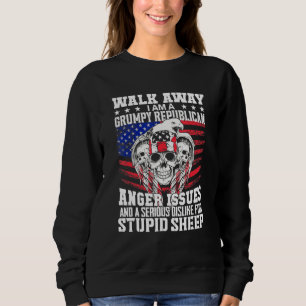 Sudadera Tengo Problemas De Ira Y Un Serio Desagrado Por El
