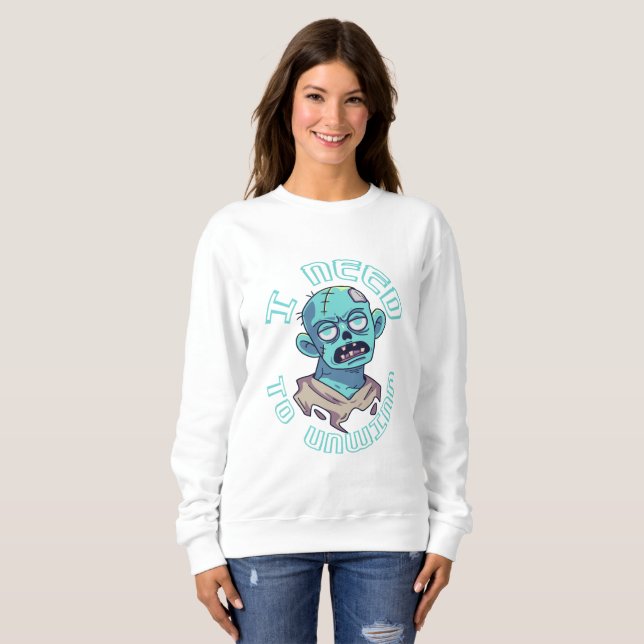 Sudadera tengo que relajarme (Anverso completo)