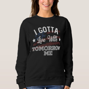 Sudadera Tengo Que Vivir Con Las Letras Musicales De Mañana