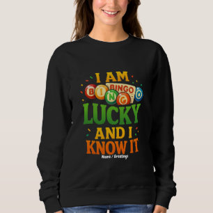 Sudadera Tengo suerte y sé que es divertida idea de regalo