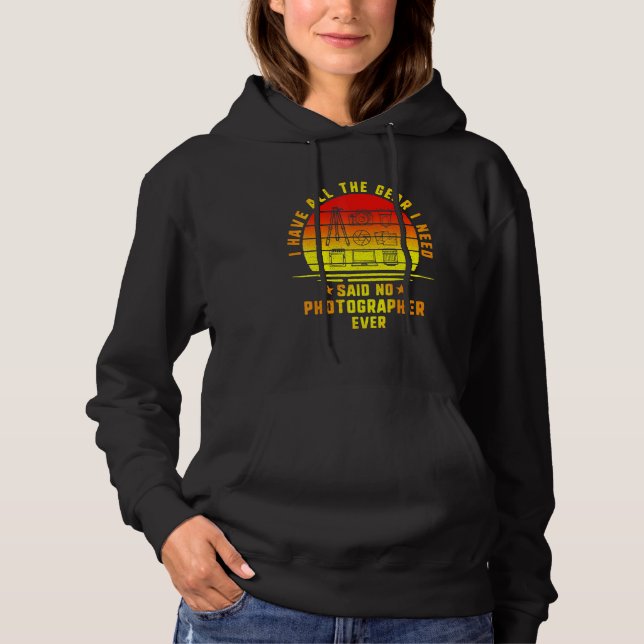 Sudadera Tengo Todo El Engranaje Que Necesito Dijo Que No H (Anverso)