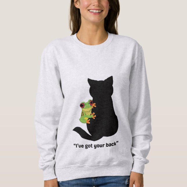 Sudadera Tengo tu espalda (Anverso)