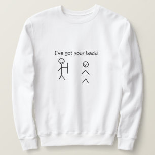 Sudadera Tengo tu gracioso meme de Stickman