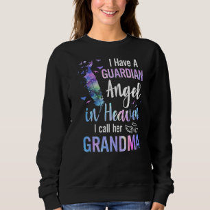 Sudadera Tengo Un Ángel Guadiano En El Cielo Que Llamo Su A