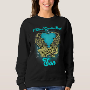 Sudadera Tengo Un Ángel Guardián Vigilándome Que Lo Llamo