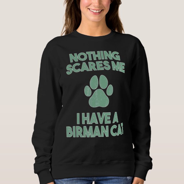 Sudadera Tengo Un Birman (Anverso)
