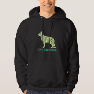 Sudadera Tengo un perro fuerte y orgulloso animal pastor al
