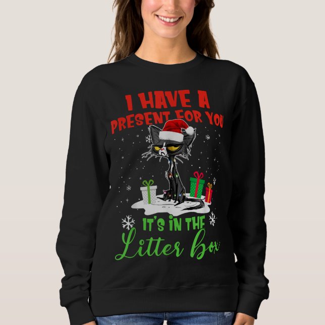 Sudadera Tengo un regalo para ti está en la litera (Anverso)