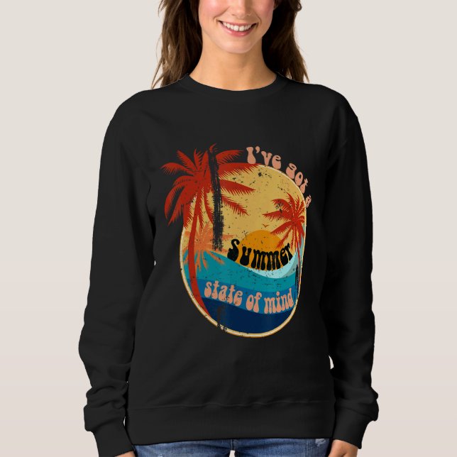 Sudadera Tengo Un Verano De Verano. (Anverso)