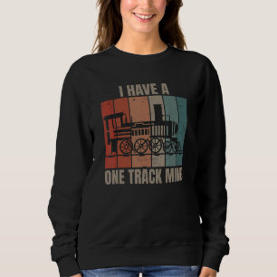Sudadera Tengo una mentalidad de una sola vía Modelo de fer