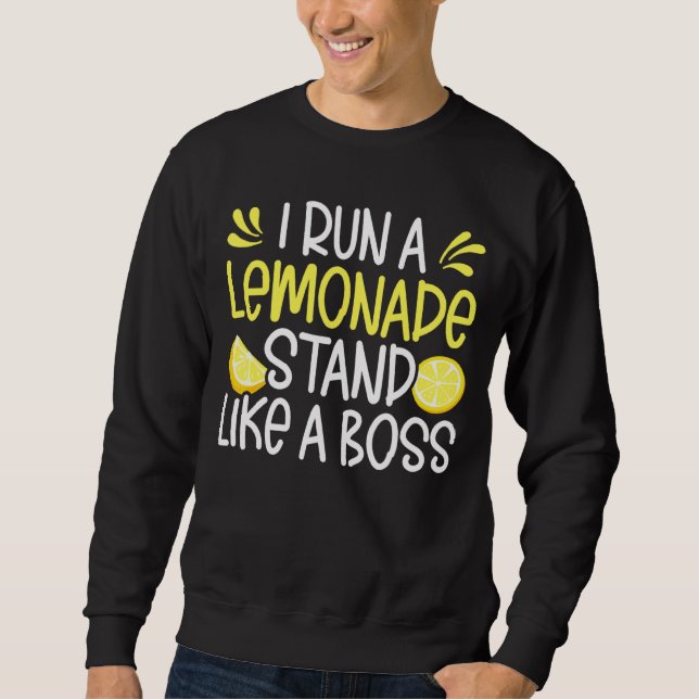 Sudadera Tengo Una Parada De Lemonada Como Un Jugo De Limón (Anverso)