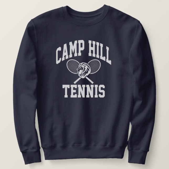 Sudadera Tenis Camp Hill HS (Anverso del diseño)