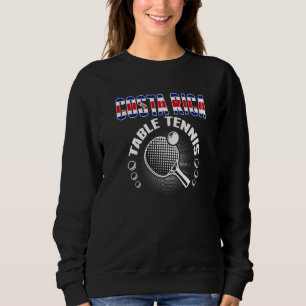 Sudadera Tenis de Mesa Costa Rica Apoya Ping Costarricense