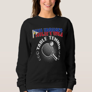 Sudadera Tenis de Mesa Filipinas Apoya Ping Filipino