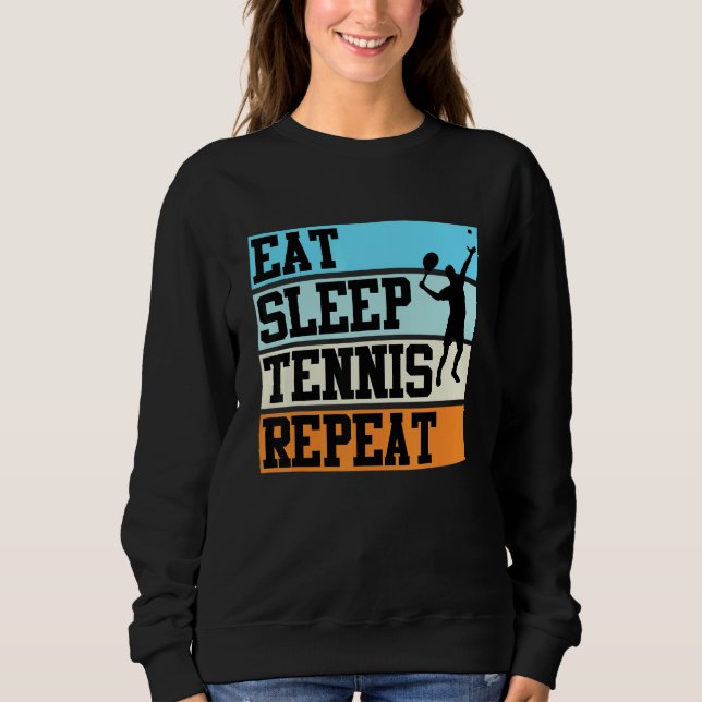 Sudadera Tenis Jugador De Tenis Dice (Anverso)