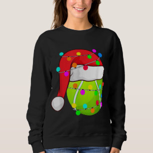 Sudadera Tenis Santa Hat Navidades ilumina divertidas navid