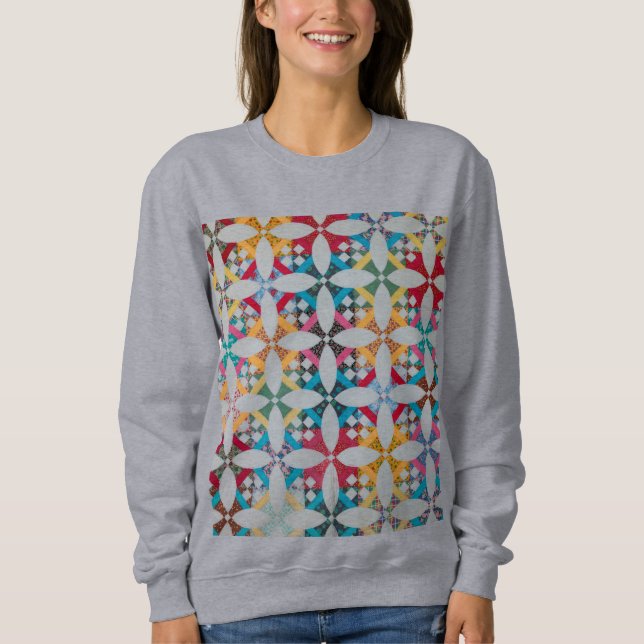 Sudadera Tennessee circles quilt (Anverso)