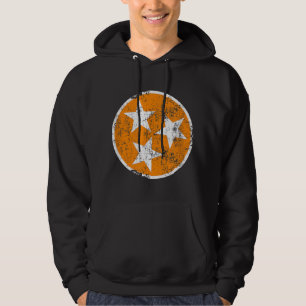 Sudadera Tennessee St., Naranja de TN de 3 estrellas y con