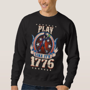 Sudadera Tennis Abraham Lincoln 4 De Julio Niños Americanos