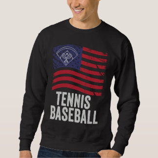 Sudadera Tennis Baseball Fun Game for All Ages Perfect Outd