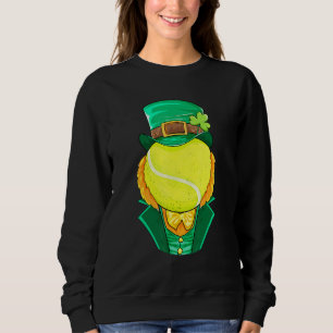 Sudadera Tennis Bowl Leprechaun Happy St Patricks Day Playe