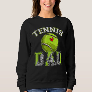 Sudadera Tennis Dad Leopard Sport Dad Game Day