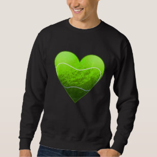 Sudadera Tennis Heart My Valentine Love Funny Women Valenti