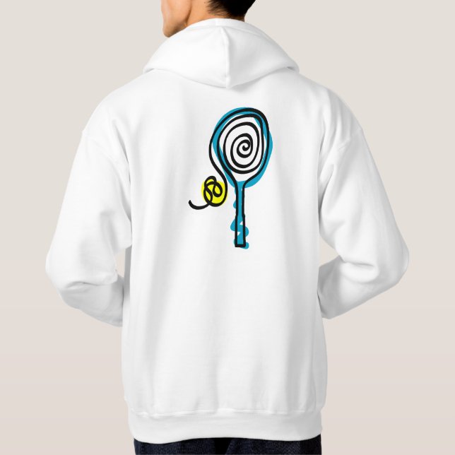 Sudadera Tennis Hoody con diseño fresco (Reverso)