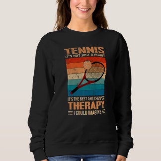 Sudadera Tennis The Best & Cheapest Therapy Retro Tennis