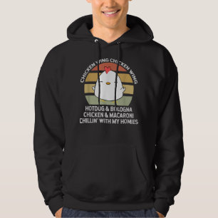 Sudadera Tensión de pollos de pollo con camiseta graciosa