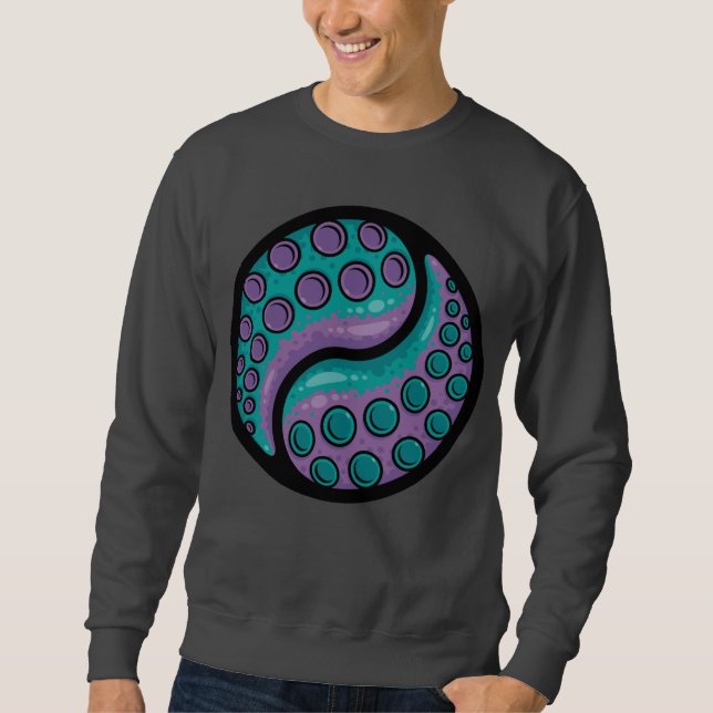 Sudadera Tentacle Yin Yang (Anverso)
