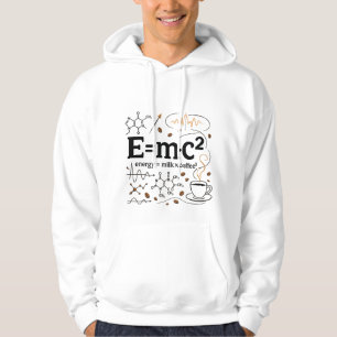 Sudadera Teoría de la cafeína: E = mc² reinventada