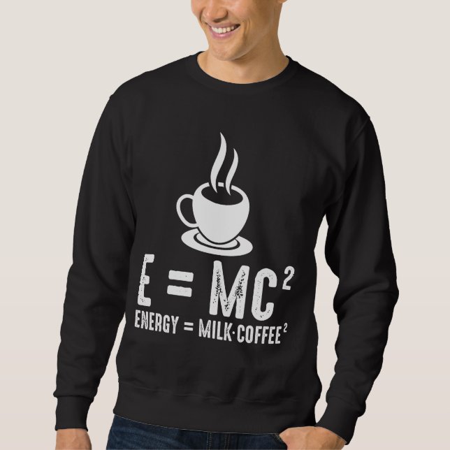 Sudadera Teoría de la relatividad Física Ciencia Café Leche (Anverso)