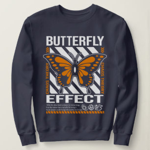 Sudadera Teoría del caos por efecto mariposa camiseta