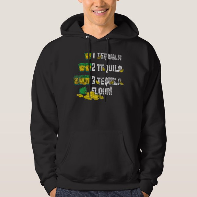 Sudadera Tequila 2 Tequila 3 Tequila Piso (Anverso)