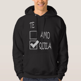 Sudadera Tequila es mi gracioso anti Día de San Valentín de