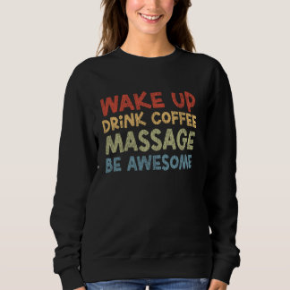 Sudadera Terapeuta de Masaje Licenciado Terapia Café Desper