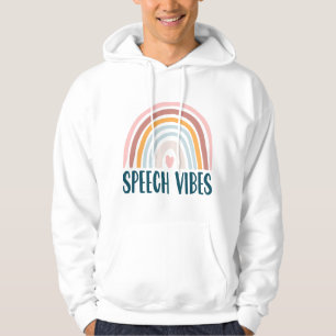 Sudadera Terapeuta del Lenguaje del Habla Patólogo Boho Ret