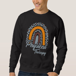 Sudadera Terapeuta físico de terapia de Rainbow PT PTA