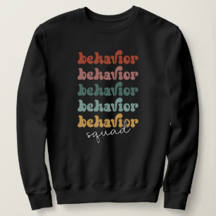 Sudadera Terapia de Comportamiento Retro Squad Conductual