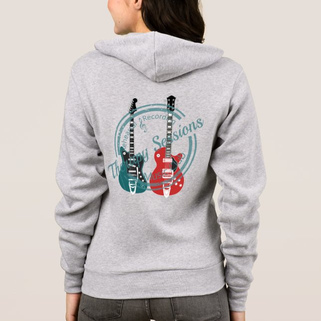 Sudadera Terapia de guitarra (Reverso)