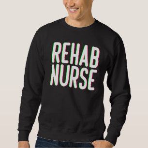 Sudadera Terapia de Rehabilitación de Enfermeras