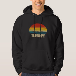 Sudadera Terapia De Remolque Para El Estilo Retro De Residu