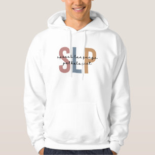 Sudadera Terapia del habla del patólogo del SLP