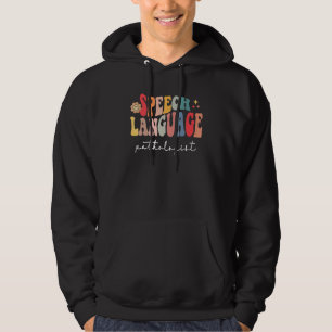 Sudadera Terapia del habla Idioma Patólogo Terapia del habl