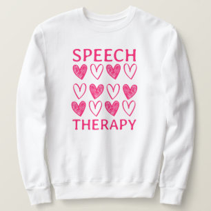 Sudadera Terapia del Habla Lindo Terapeuta de Lenguaje