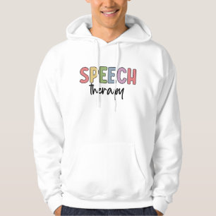Sudadera Terapia del habla SLP Speech Pathólogo Regalos